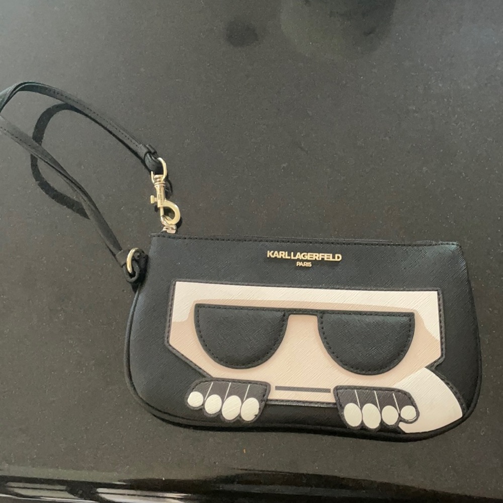 Karl Lagerfeld Wristlet NEVER USED